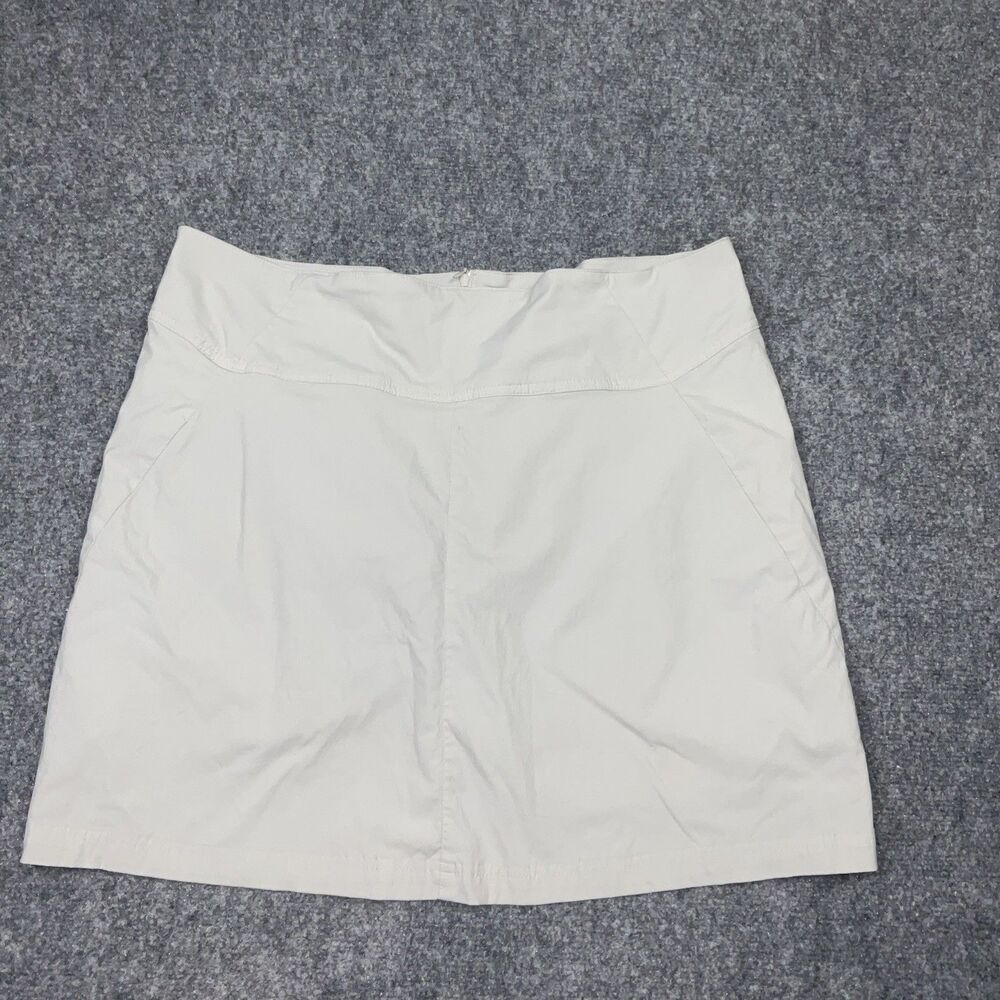 Royal Robbins Skort Womens Size 14 Stone Khaki Outdooors Hiking Casual